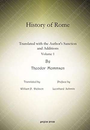 History of Rome (vol 1) de William P. Dickson