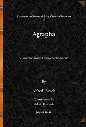 Resch, A: Agrapha de Alfred Resch