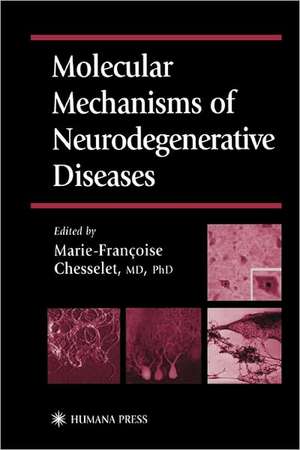 Molecular Mechanisms of Neurodegenerative Diseases de Marie-Francoise Chesselet