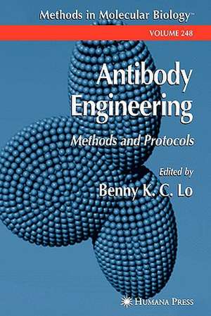 Antibody Engineering de Benny K C Lo