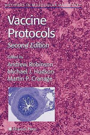 Vaccine Protocols de Andrew P. Robinson