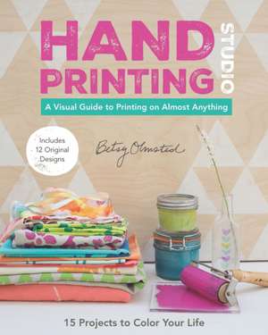 Hand-Printing Studio de Betty Olmsted