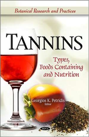 Tannins de Georgios K. Petridis