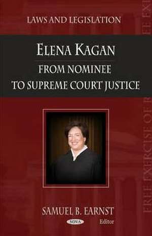 Elena Kagan de Samuel B. Earnst