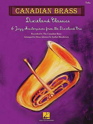 Dixieland Classics: Brass Quintet Tuba (B.C.) de Hal Leonard Publishing Corporation