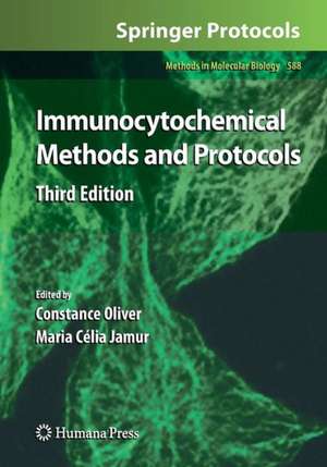 Immunocytochemical Methods and Protocols de Constance Oliver