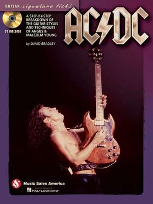 AC/DC - Guitar Signature Licks de David Bradley