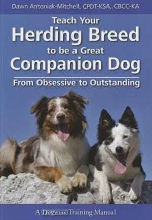 Teach Your Herding Breed to Be a Great Companion Dog, from Obsessive to Outstanding de Dawn Antoniak-Mitchell