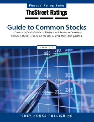 Thestreet Ratings Guide to Common Stocks, Winter 15/16 de Thestreet Ratings