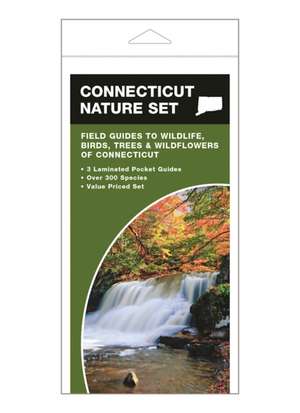 Connecticut Nature Set: Field Guides to Wildlife, Birds, Trees & Wildflowers of Connecticut de James Kavanagh