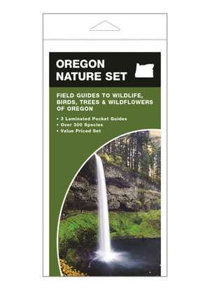 Oregon Nature Set: Field Guides to Wildlife, Birds, Trees & Wildflowers of Oregon de James Kavanagh