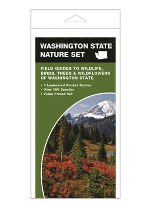 Washington State Nature Set: Field Guides to Wildlife, Birds, Trees & Wildflowers of Washington State de James Kavanagh