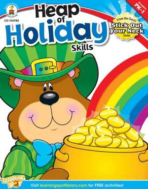 Heap of Holiday Skills, Grades PK-1 de Carson-Dellosa Publishing