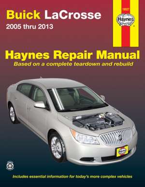 Buick LaCrosse (2005–2013) Haynes Repair Manual (USA) de Haynes