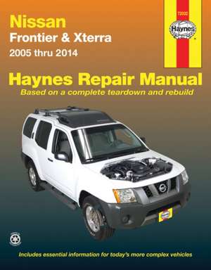 Nissan Frontier & Xterra (2005–2014) for two & f – 2005–14 de Haynes