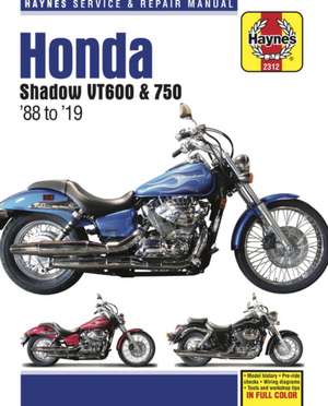 Honda Shadow VT600 & 750 (88–19) de Haynes