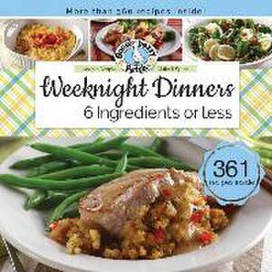 Weeknight Dinners with 6 Ingredients or Less de Gooseberry Patch