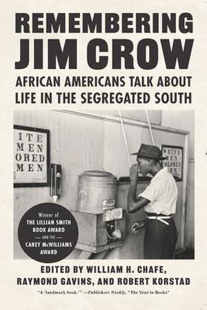 Remembering Jim Crow