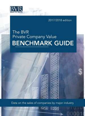 The BVR Private Company Value Benchmark Guide, 2017-2018 Edition de Bvr Staff