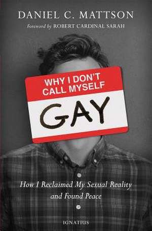 Why I Don't Call Myself Gay de Daniel Mattson