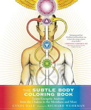 The Subtle Body Coloring Book de Cyndi Dale