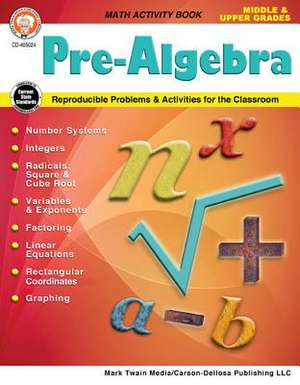 Pre-Algebra, Grades 5 - 12 de Myrl Shireman