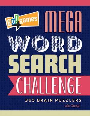 Go!games Mega Word Search Challenge de John Samson