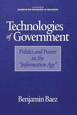 Technologies of Government de Benjamin Baez