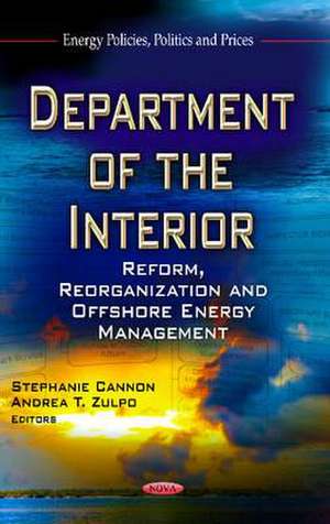 Department of the Interior de Stephanie Cannon