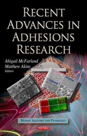 Recent Advances in Adhesions Research de Abigail McFarland