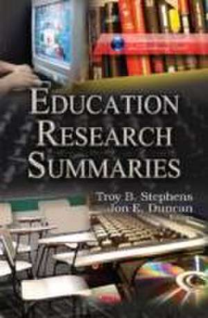 Education Research Summaries de Troy Stephens