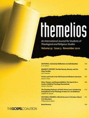 Themelios, Volume 35, Issue 3 de D.A. Carson