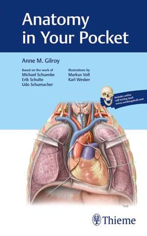 Anatomy in Your Pocket de Anne M. Gilroy