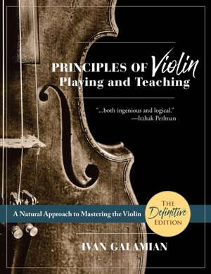 Principles of Violin Playing and Teaching (Dover Books on Music) de Ivan Galamian