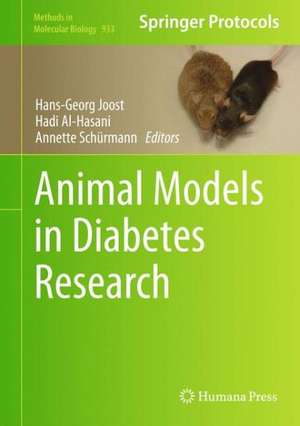 Animal Models in Diabetes Research de Hans-Georg Joost