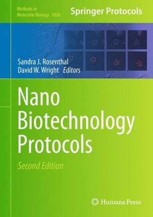 NanoBiotechnology Protocols de Sandra J. Rosenthal