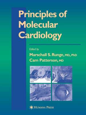 Principles of Molecular Cardiology de Marschall S. Runge