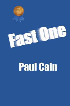 Fast One de Paul Cain