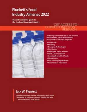 PLUNKETTS FOOD INDUSTRY ALMANAC 2022 de PLUNKETT