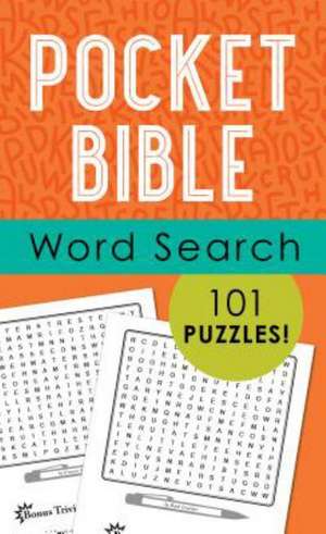 Pocket Bible Word Search: 101 Puzzles! de Value Books