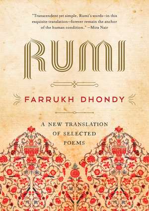 Rumi: A New Translation of Selected Poems de Rumi