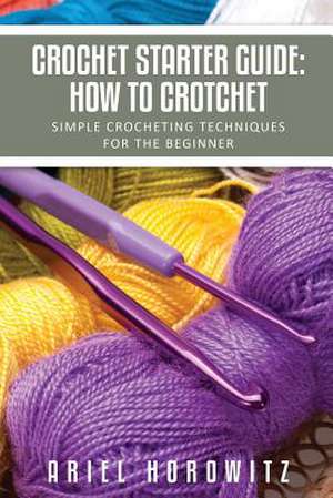 Crochet Starter Guide de Ariel Horowitz