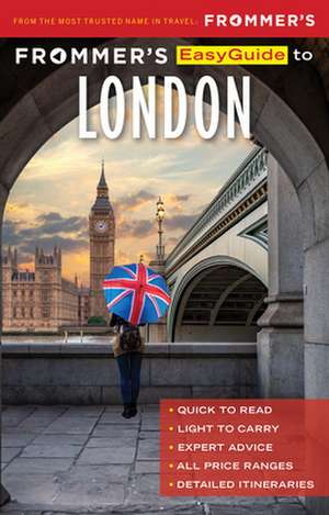 Frommer's EasyGuide to London de Jason Cochran