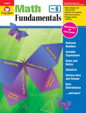 Math Fundamentals, Grade 6 de Evan-Moor Educational Publishers