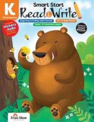 Smart Start: Read & Write, Grade K de Evan-Moor Educational Publishers