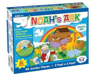 Noah's Ark Giant Floor Puzzle & CD de Twin Sisters Productions