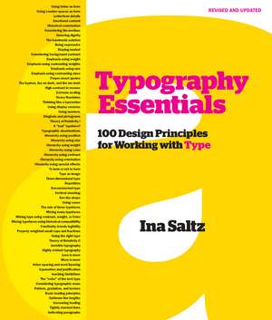 Typography Essentials Revised and Updated de Ina Saltz