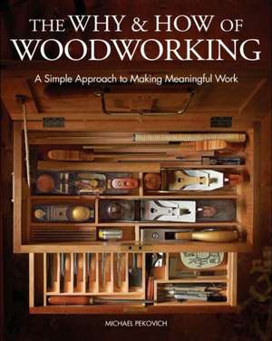 Why & How of Woodworking, The de M Pekovich