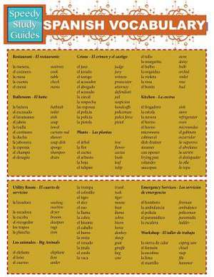 Spanish Vocabulary (Speedy Study Guides de Speedy Publishing Llc