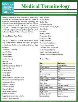 Medical Terminology (Speedy Study Guides de Speedy Publishing LLC